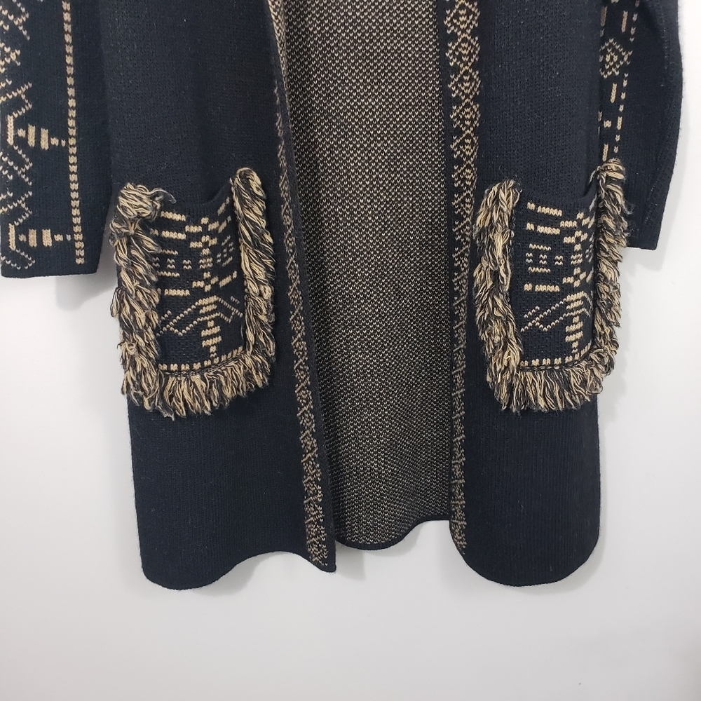 Cocogio Woolblend  Long Cardigan Size Medium - Picture 7 of 10
